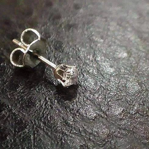 Brilliant Swiss CZ Diamond Stud Earrings - 4 Sizes to Choose!