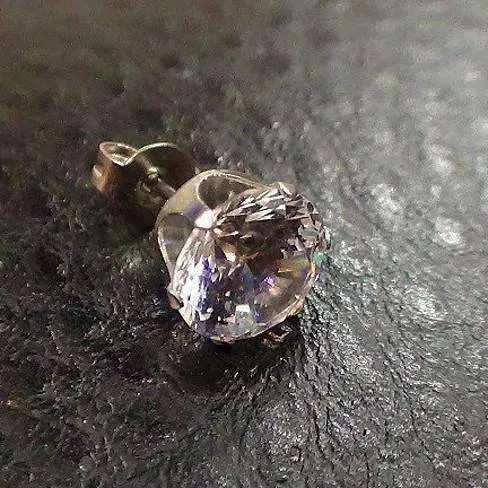 Brilliant Swiss CZ Diamond Stud Earrings - 4 Sizes to Choose!