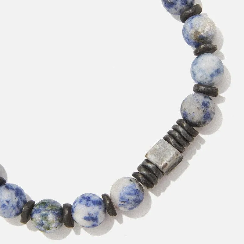 Chrysostomos Handmade Bracelet with Sodalite
