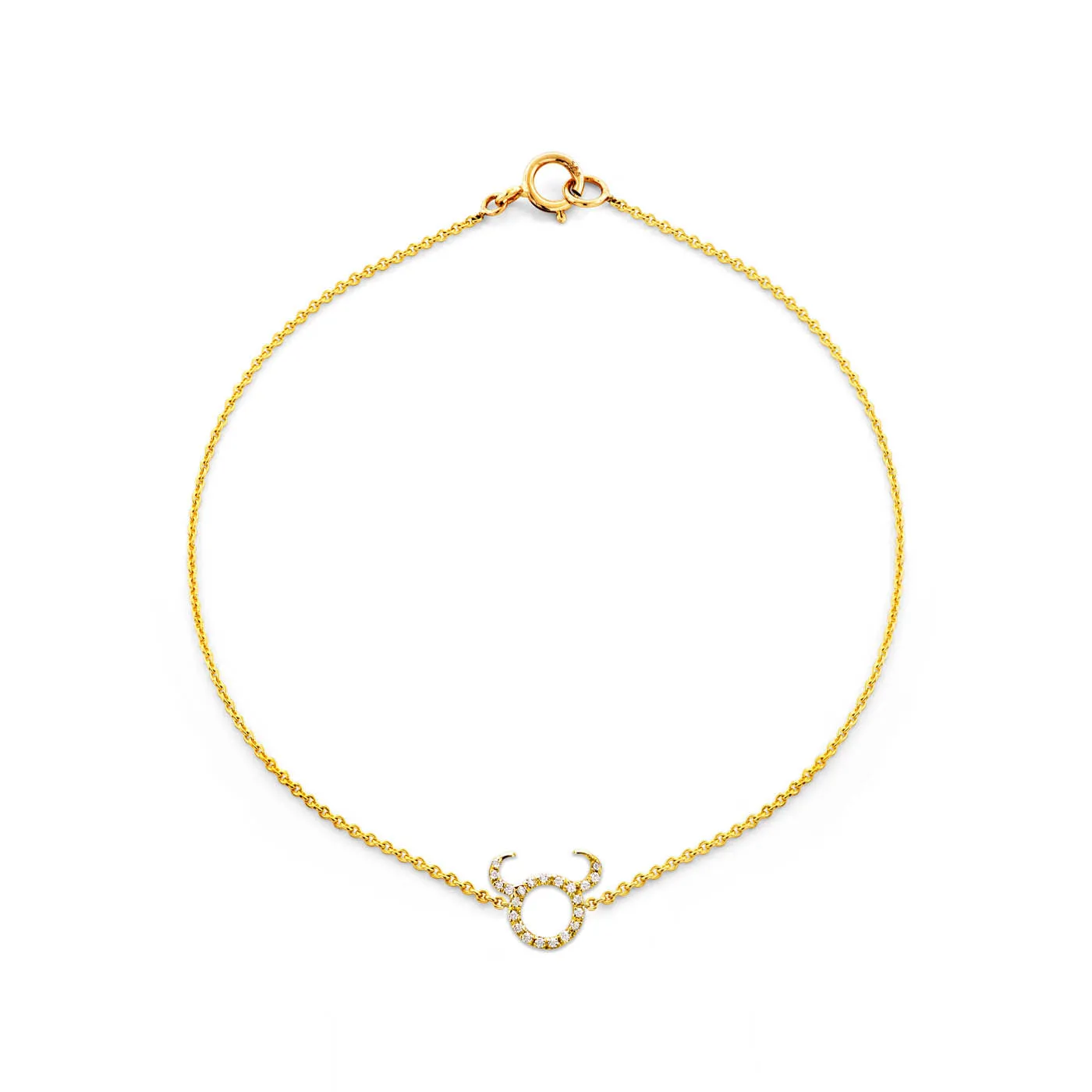 Diamond Taurus Bracelet