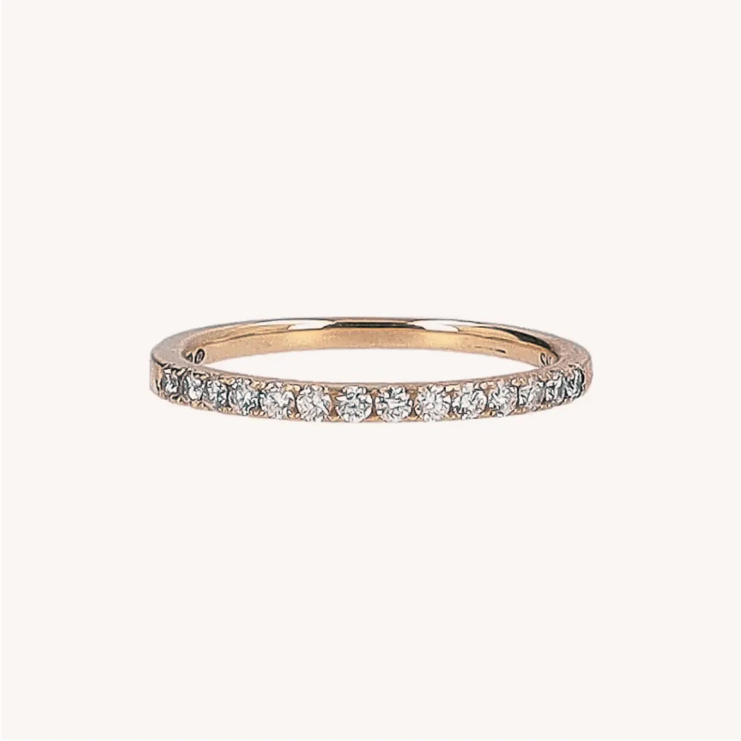 Half Eternity Diamond Ring
