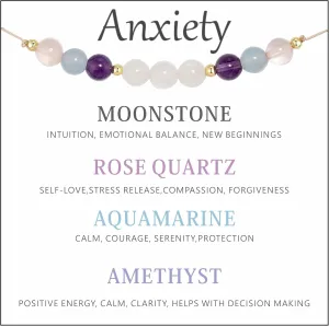 Healing Crystal Bracelet for Women/Men Crystal Bracelets Spiritual Natural Healing Crystal Stones Bracelet Empath Protection Crystal Bracelet Healing Crystal Jewelry