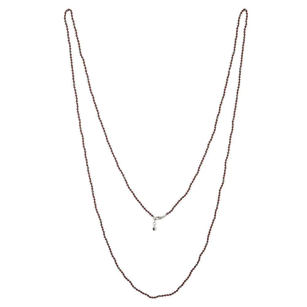 Kimberly, Garnet necklace