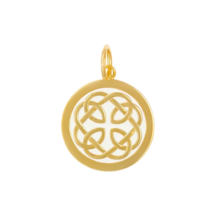 LOLA® Father & Daughter All Gold Pendant