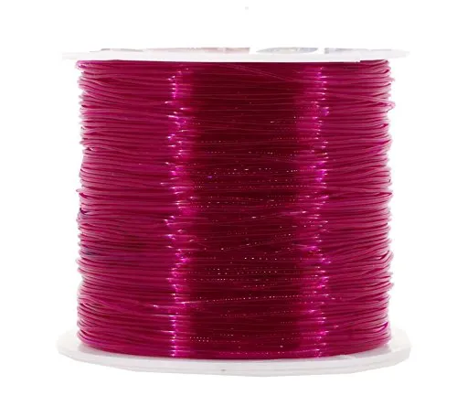 Mandala Crafts Elastic String Stretchy Bracelet String Crystal String Clear Bead Cord for Bracelet Jewelry Making Beading
