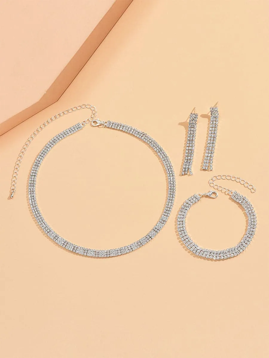 Minimalist Wedding Jewelry Set MSE033118