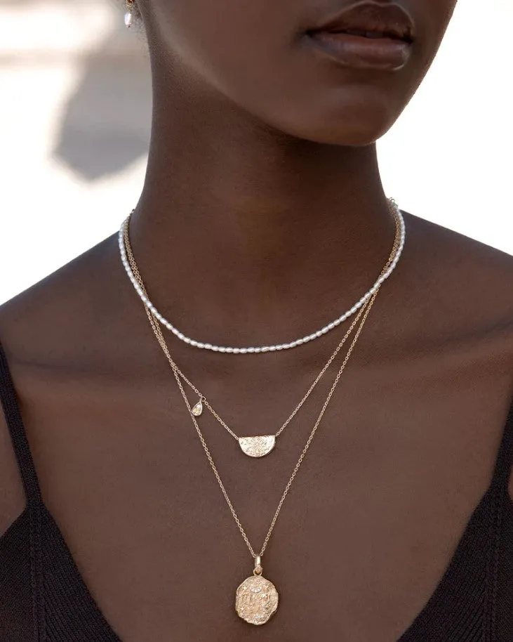 Moonlight Choker Gold