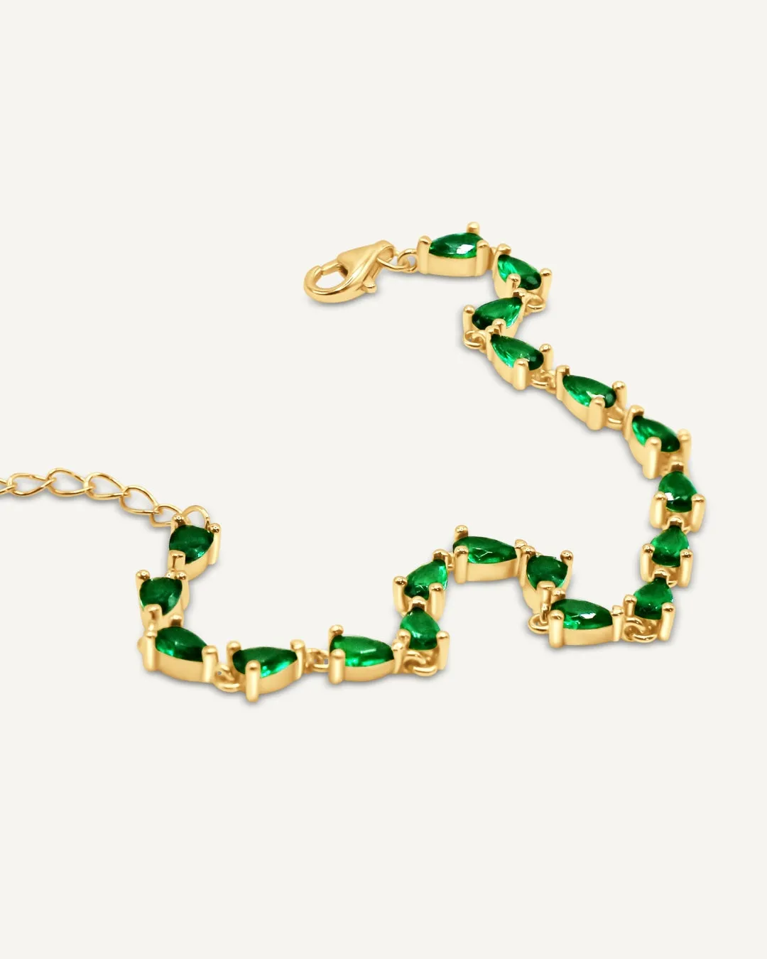 Natalie Emerald Bracelet