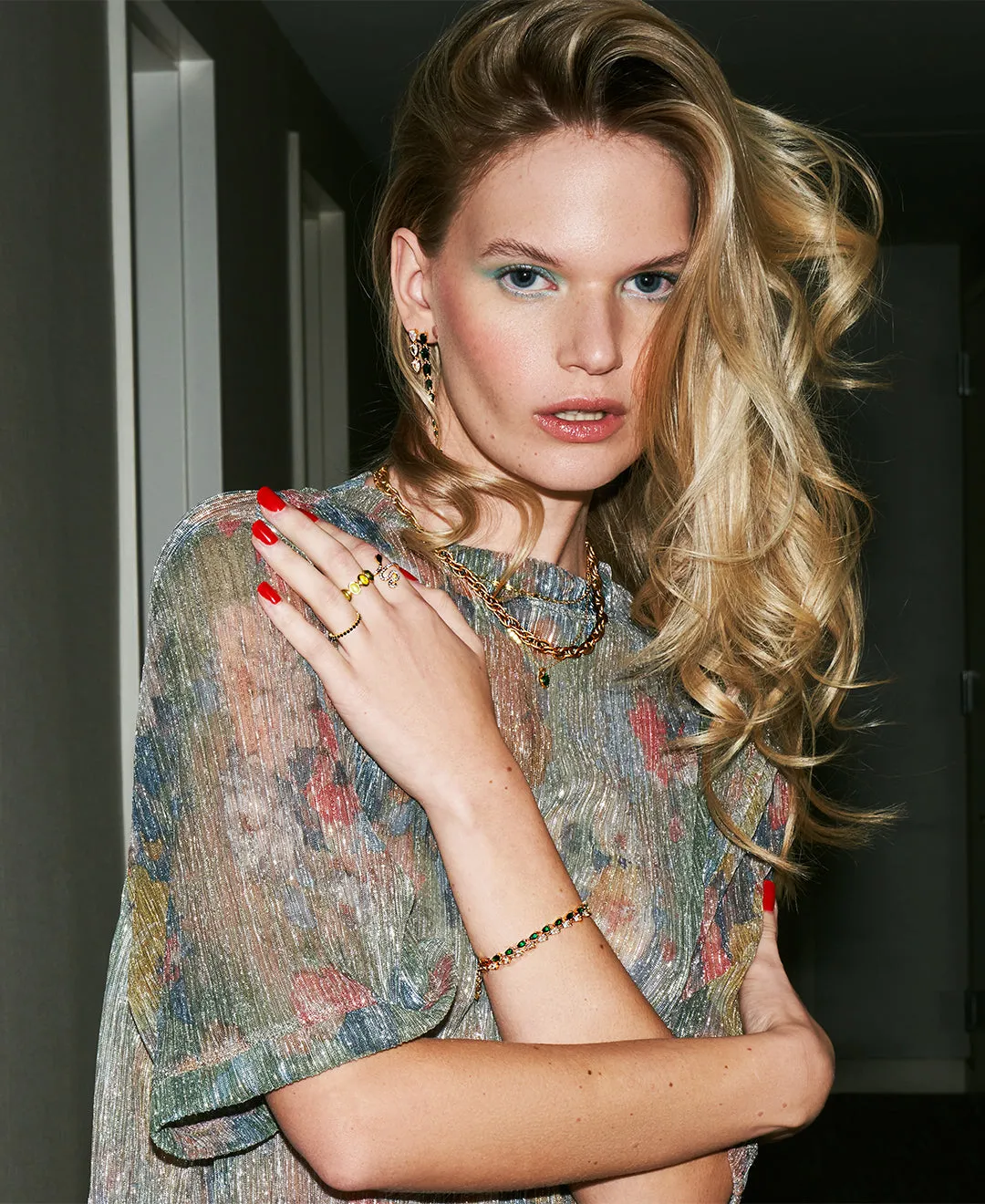 Natalie Emerald Bracelet