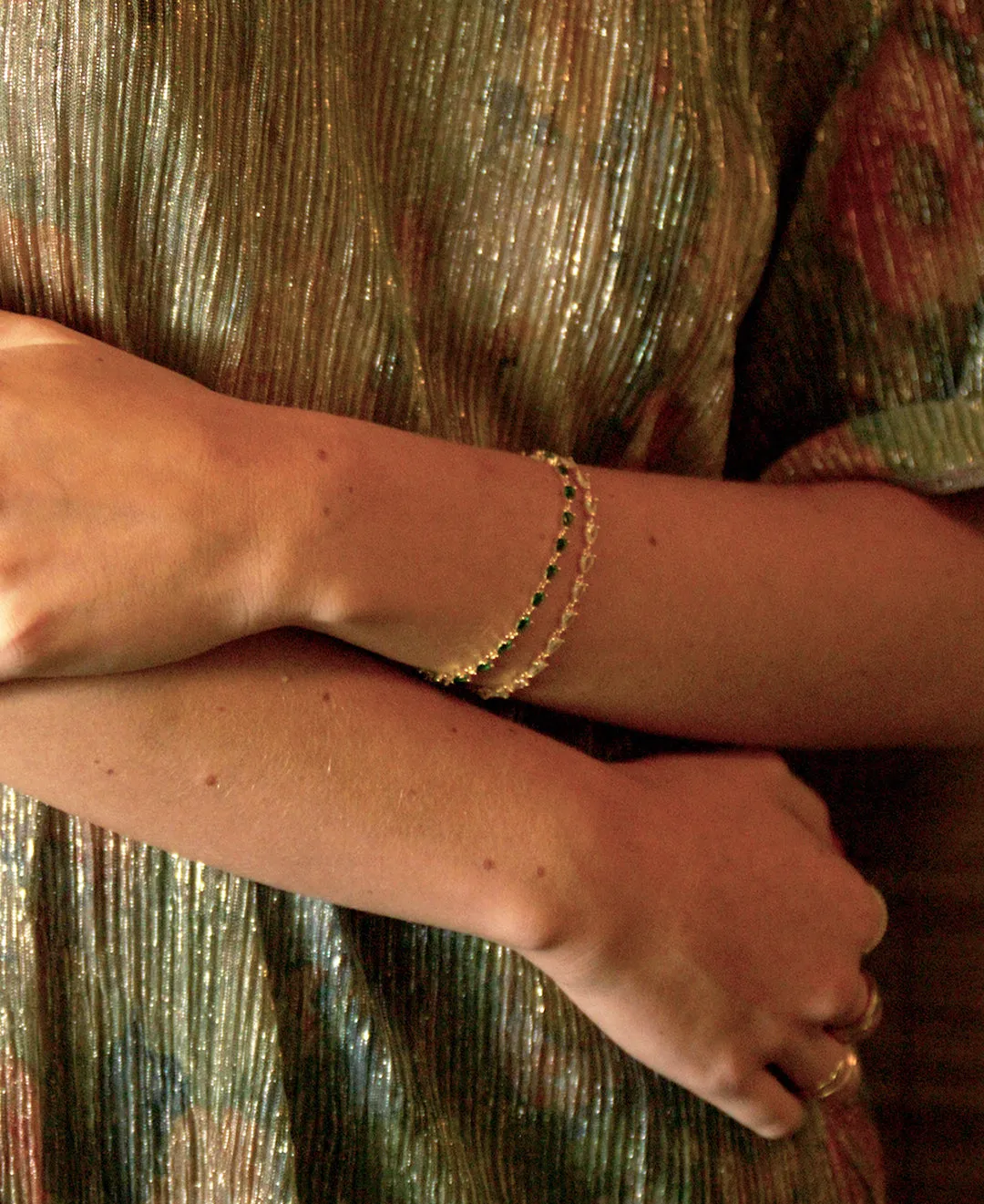 Natalie Emerald Bracelet