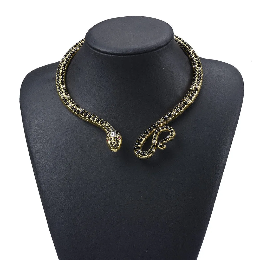 Snake Wrap Necklace
