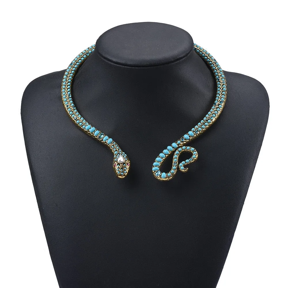Snake Wrap Necklace