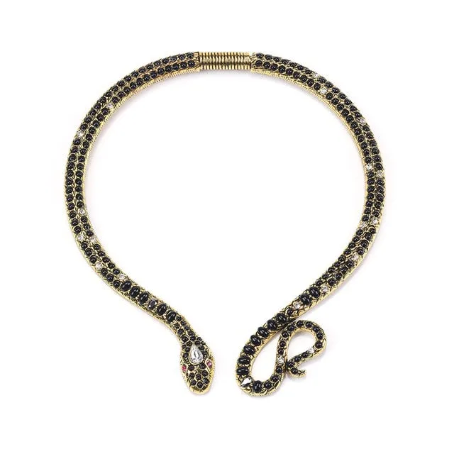 Snake Wrap Necklace