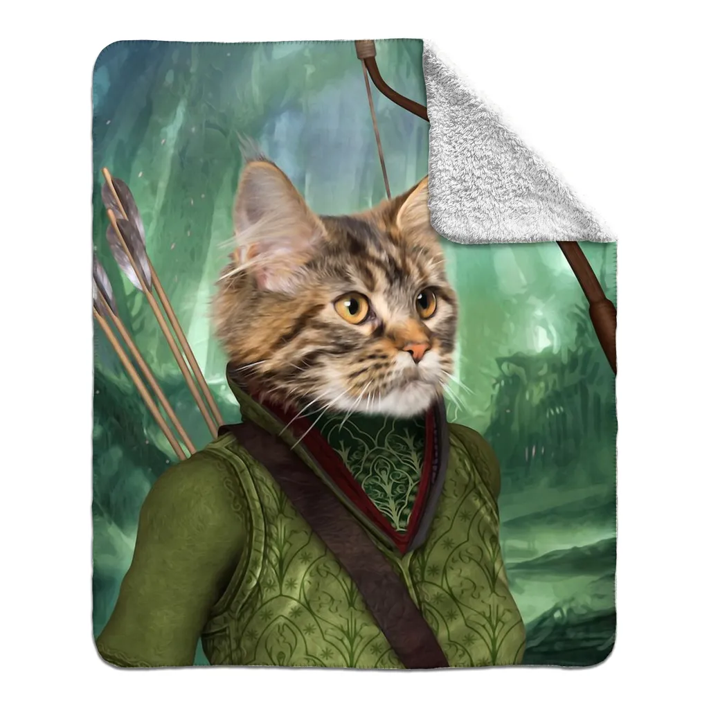 STRAIGHT SHOOTER - FLEECE SHERPA BLANKET