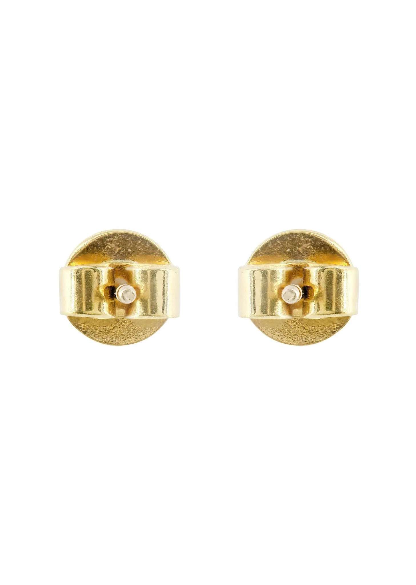 Stud Diamond Earrings For Men Illusion Set | 14K Yellow Gold | 0.43 Carats