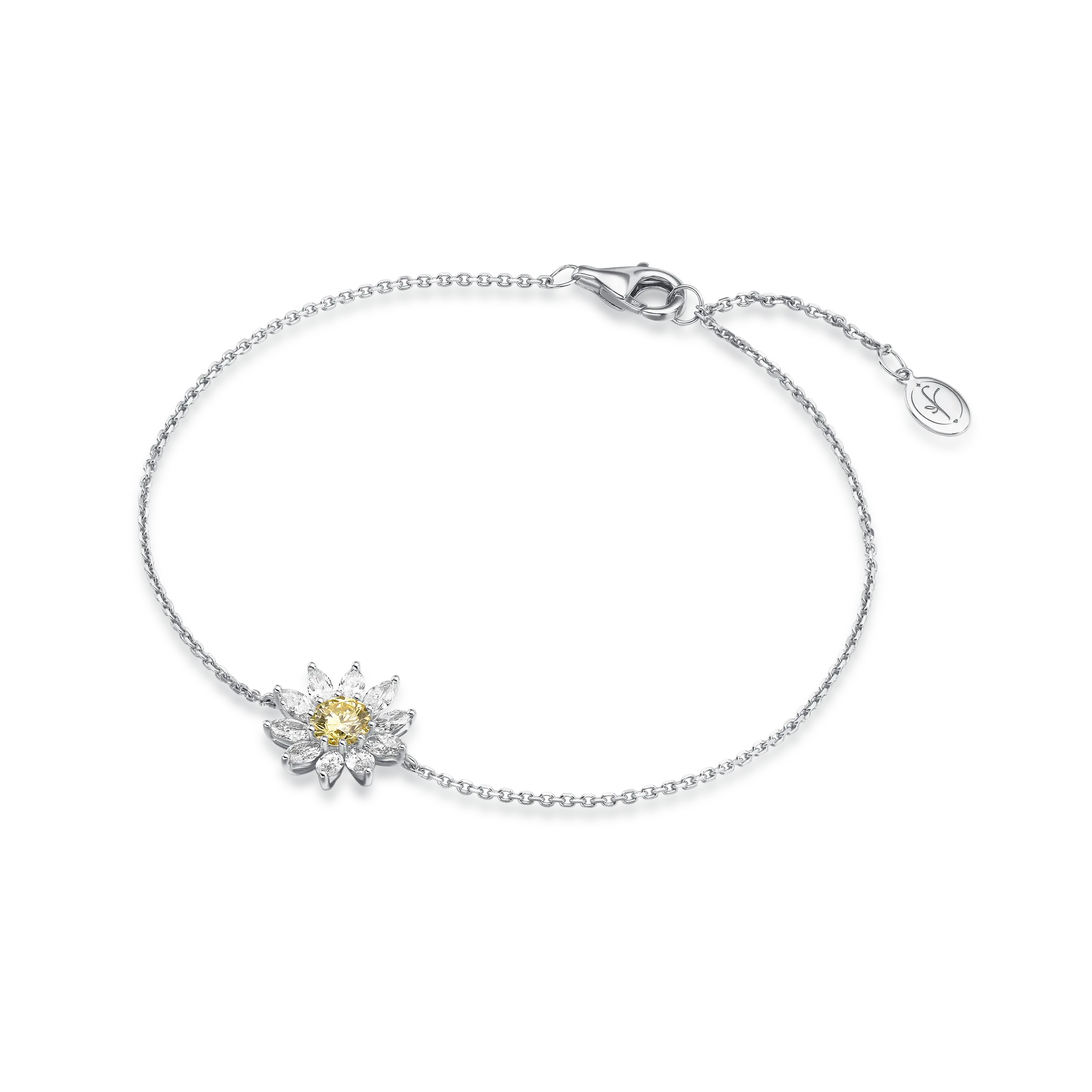 Sunlit daisies bracelet